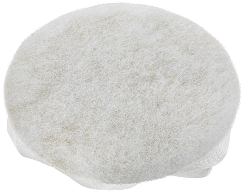 Чехол полировальный на завязках искусственная шерсть на тканевой основе 125мм FIT 39866