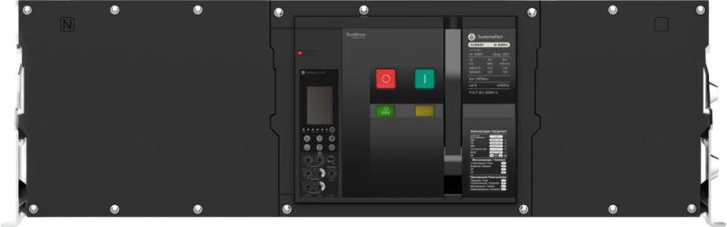 Выключатель автоматический воздушный 4п 6300А SystemePact ACB63H 6.0H стац. ВП MCH+MX+XF AC 230В SE SPA63H634FVNN58H