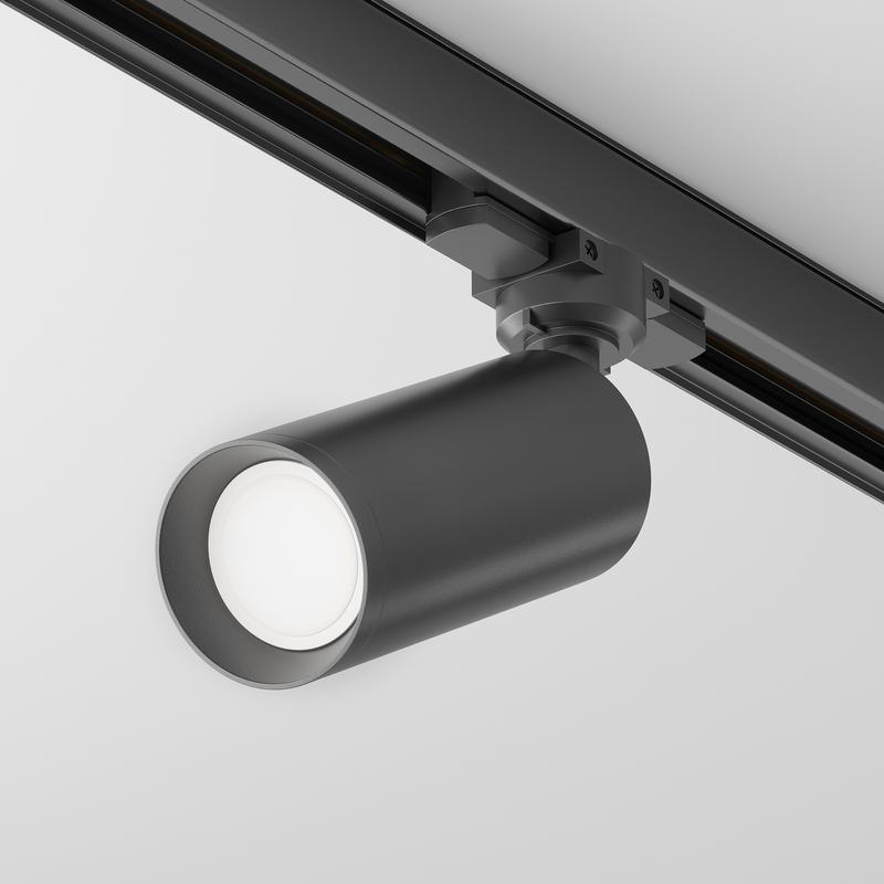 Светильник трековый Focus Trinity 10Вт GU10 Voltega TR-VGL028-3-GU10-B