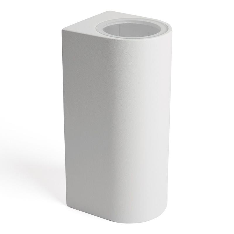 Светильник садово-парковый 230хH015 бел. (на стену) FERON 48340