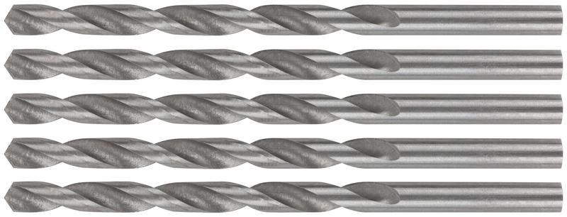 Сверло по металлу HSS угол заточки 118град. 4.5х80мм (уп.5шт) MOS 35561М