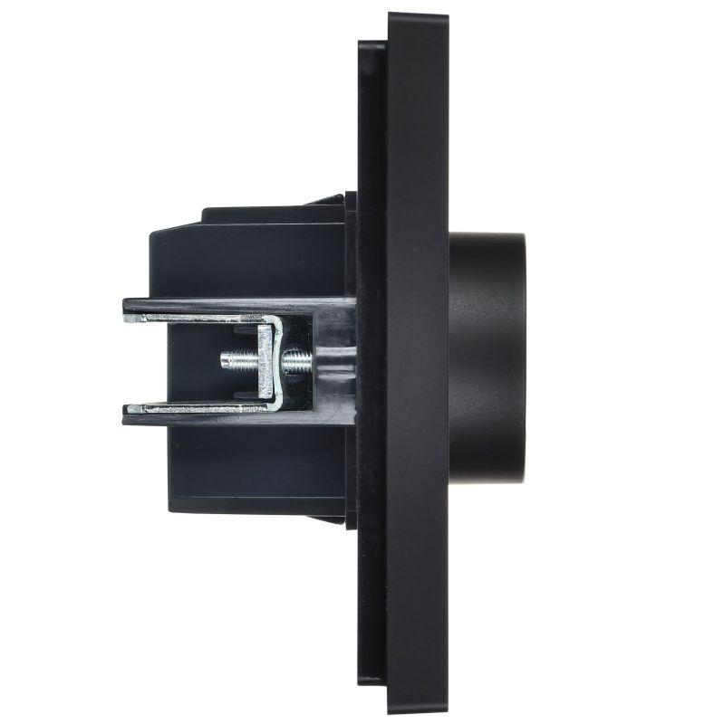 Термостат электронный FORTE&PIANO FP152 с индикацией черн. IEK FP-RT11-K02