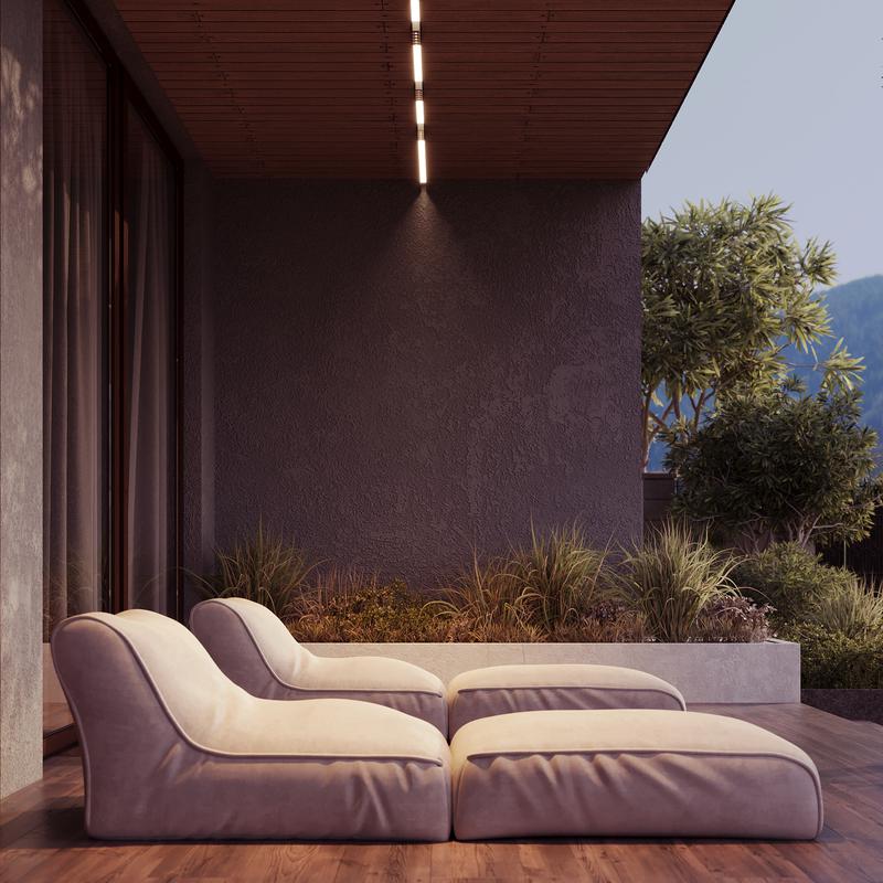 Светильник трековый Points 10Вт IP65 3000К уличный Maytoni O-TR01-2-S-10WB3K