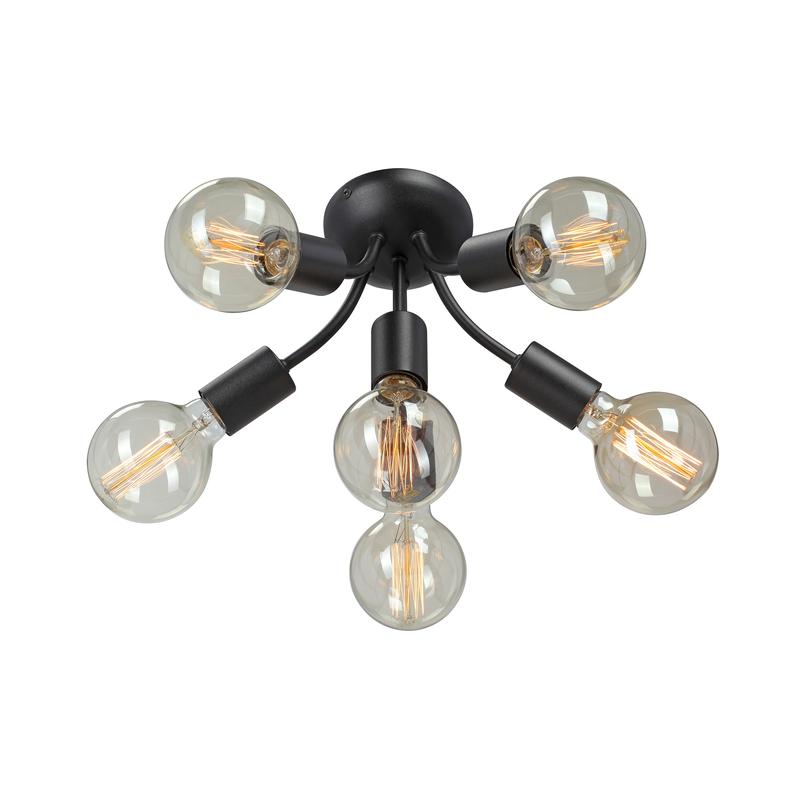 Люстра 6xE27 макс. 40Вт Vitaluce V3927-1/6PL