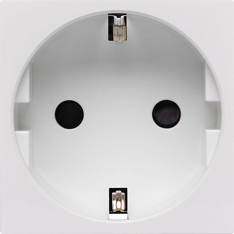 Розетка 2мод. 16А 250В 90град. с заземл. защ. шторки винт. зажимы бел. ИЭК Leg 4521047