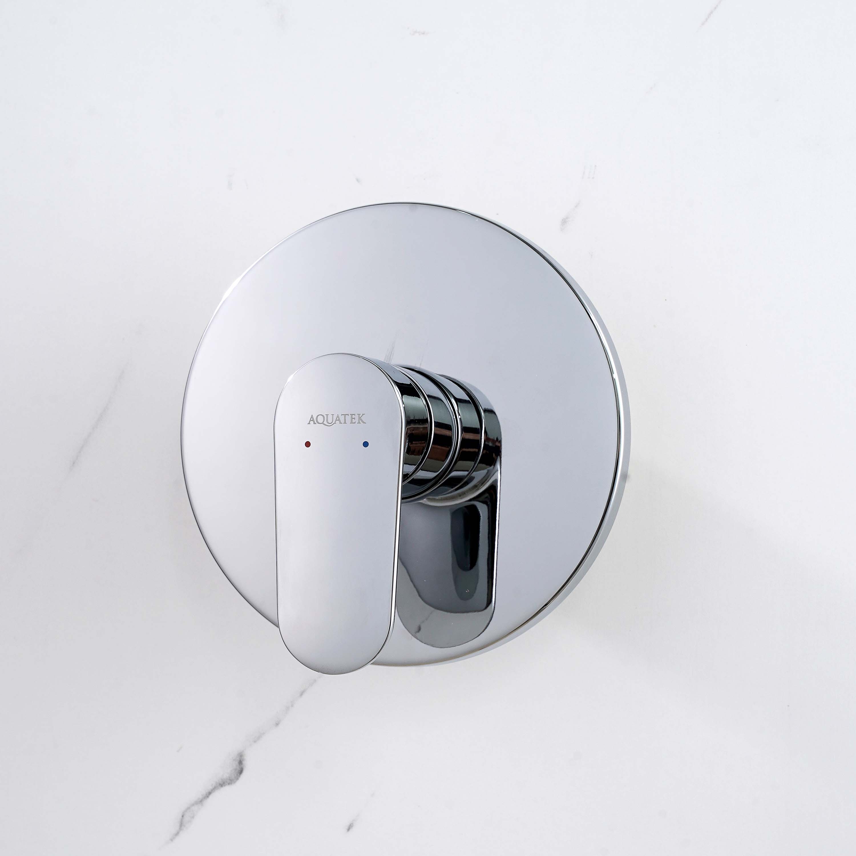 Cмеситель Aquatek НИКА для ванны (внешняя и скрытая часть)   AQ1866CR       хром