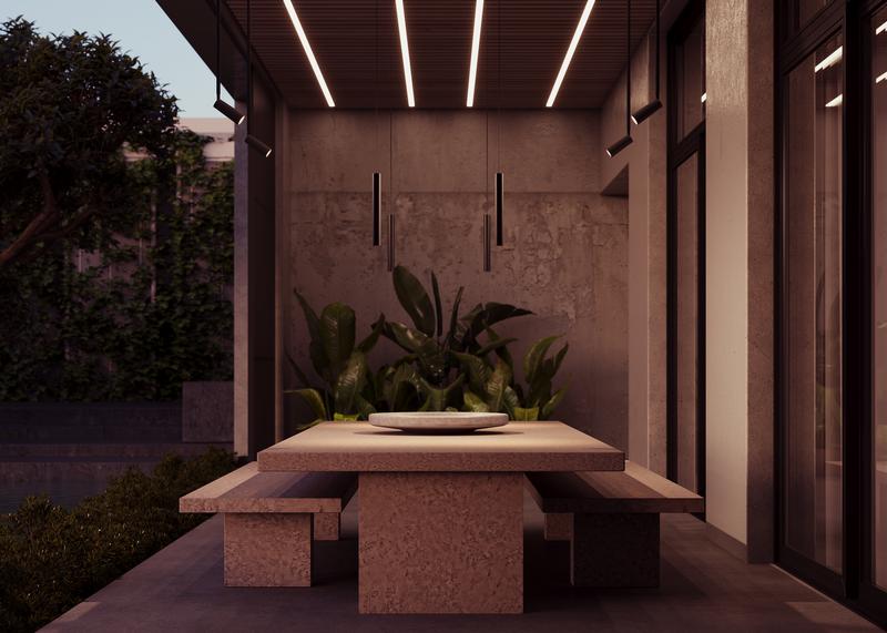 Светильник трековый Focus 8Вт IP65 3000К уличный Maytoni O-TR01-1-P-8WB3K