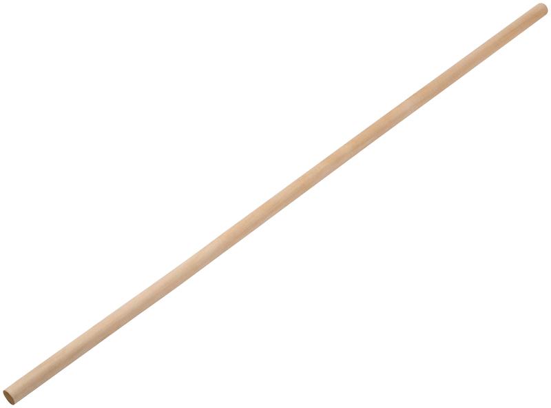 Черенок для щеток грабель метел d25мм L1200мм первый сорт березовый 76908