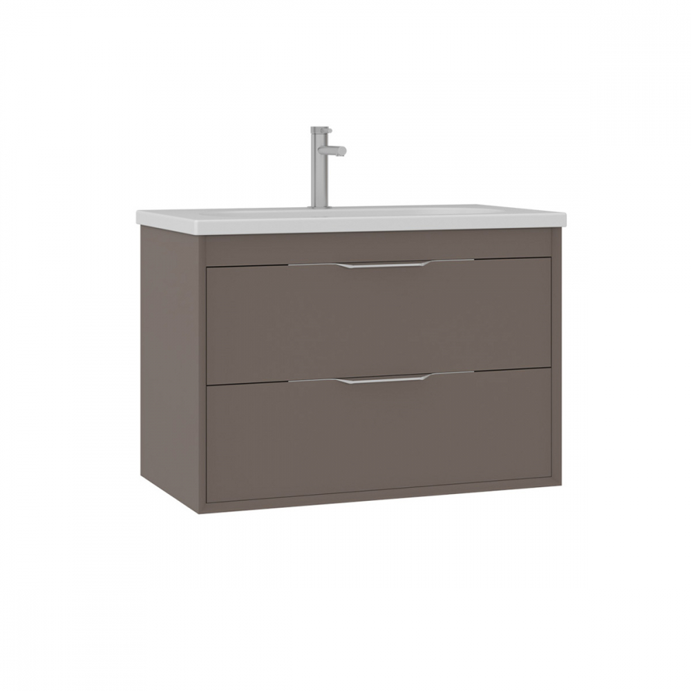 Тумба с раковиной ORKA Clay 80 подвесная, Soil