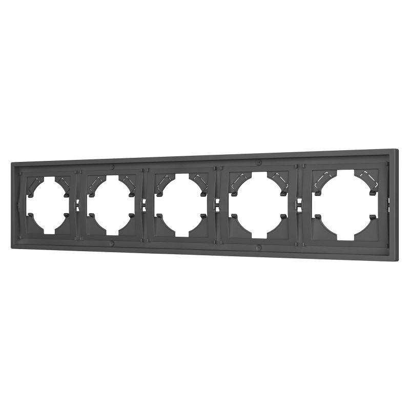 Рамка пластиковая FRM-TENDO-SFPL-5-GR Arlight 054659