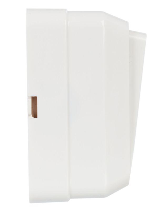 Выключатель 2-кл. ОП Октава 10А IP20 ВС20-2-0-ОБ 250В бел. GENERICA EVO20-K01-10-DC