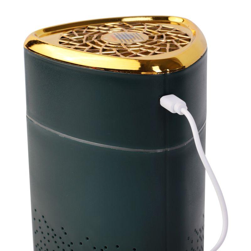 Увлажнитель ELX-HUM01-C05 зел./зол. Ergolux 15326