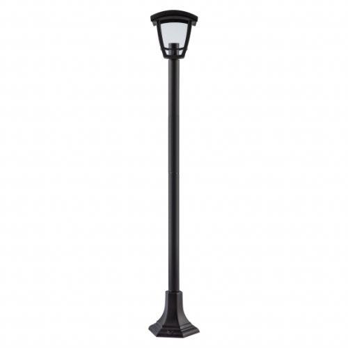 Светильник светодиодный садово-парковый ДТУ 07-8-002 Валенсия 4 8Вт 3000К IP44 4 гранный напольный черн. Эра Б0064265
