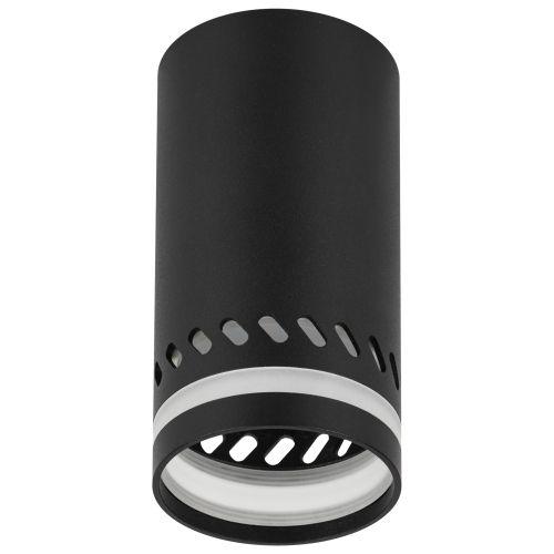 Светильник OL50 BK MR16 GU10 IP20 настенно-потолочный спот черн. Эра Б0059803