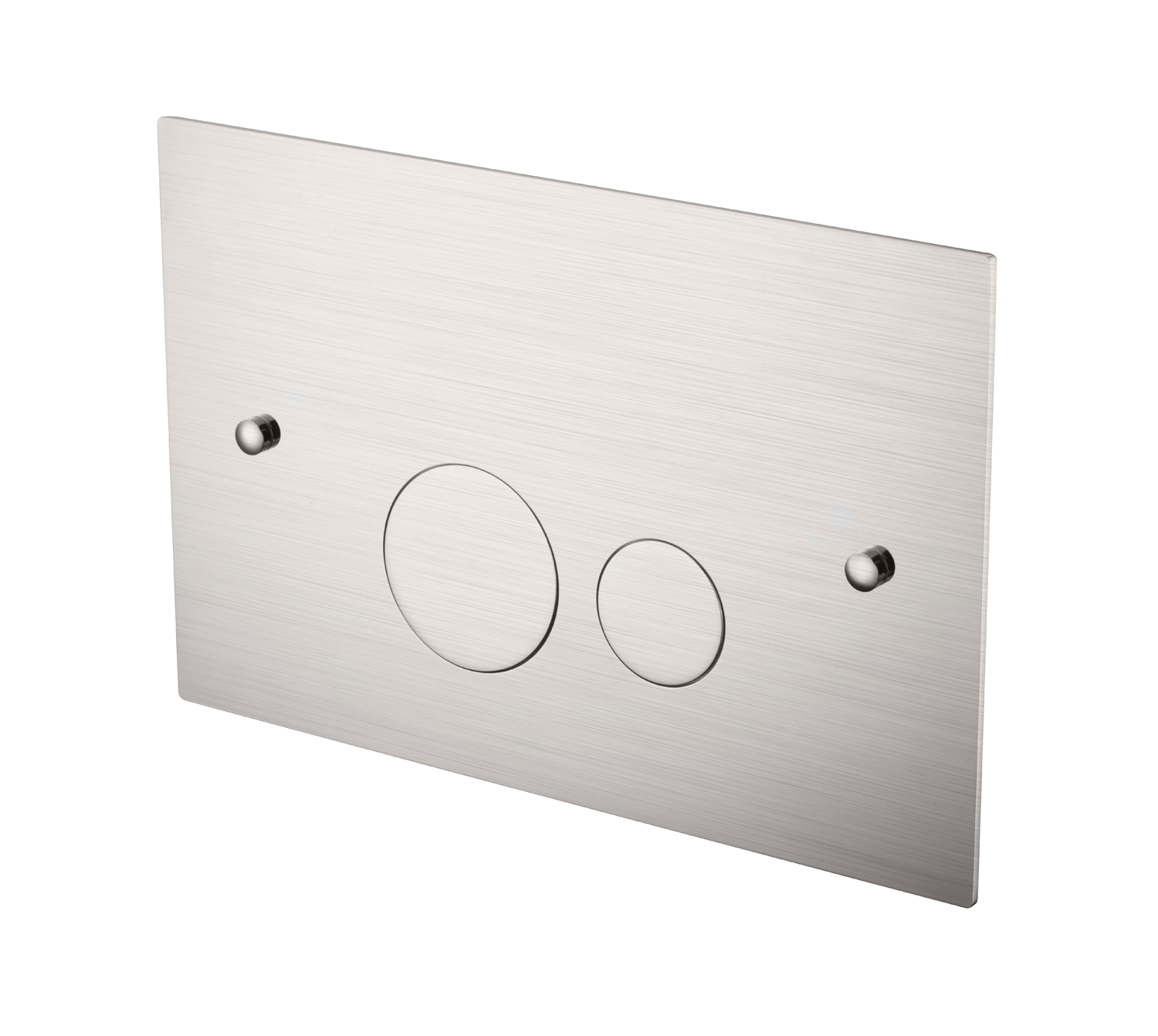 Кнопка для инсталляции Boheme латунь NICKEL BRUSH ультраплоская