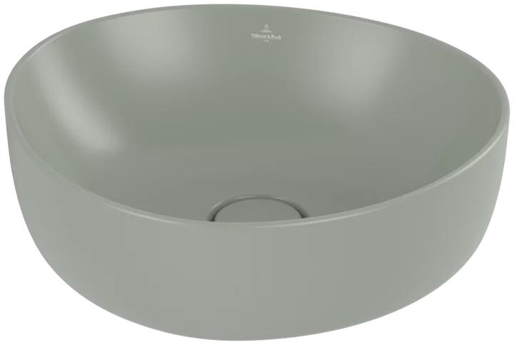 4A72 40 R8 Раковина накладная Antao 400x395x145 цв. Morning Green Villeroy&Boch (337442)