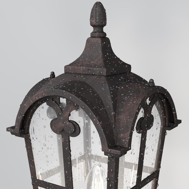 Светильник Albion 1х60Вт E27 IP44 ландшафтный Maytoni O413FL-01BZ