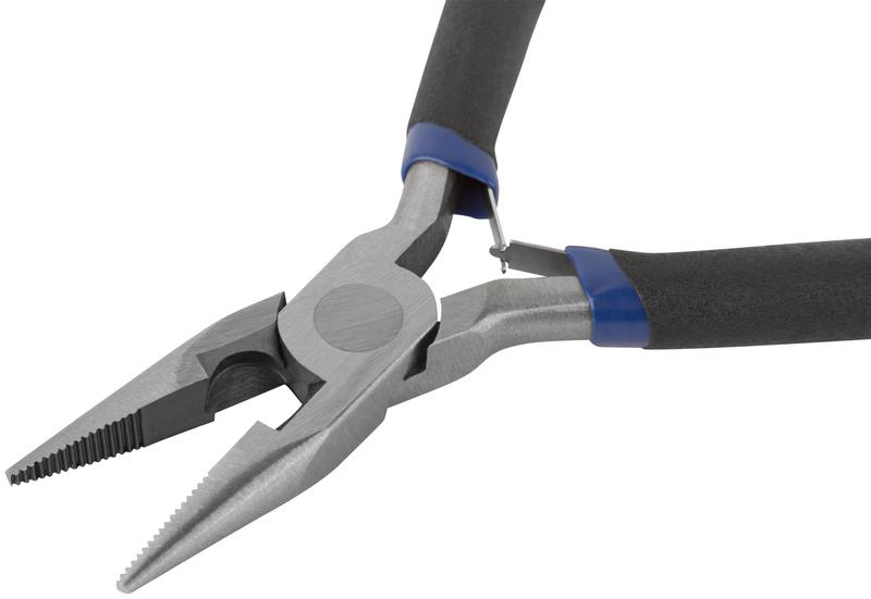 Тонконос "мини" син. ручки 125мм MOS 51684М