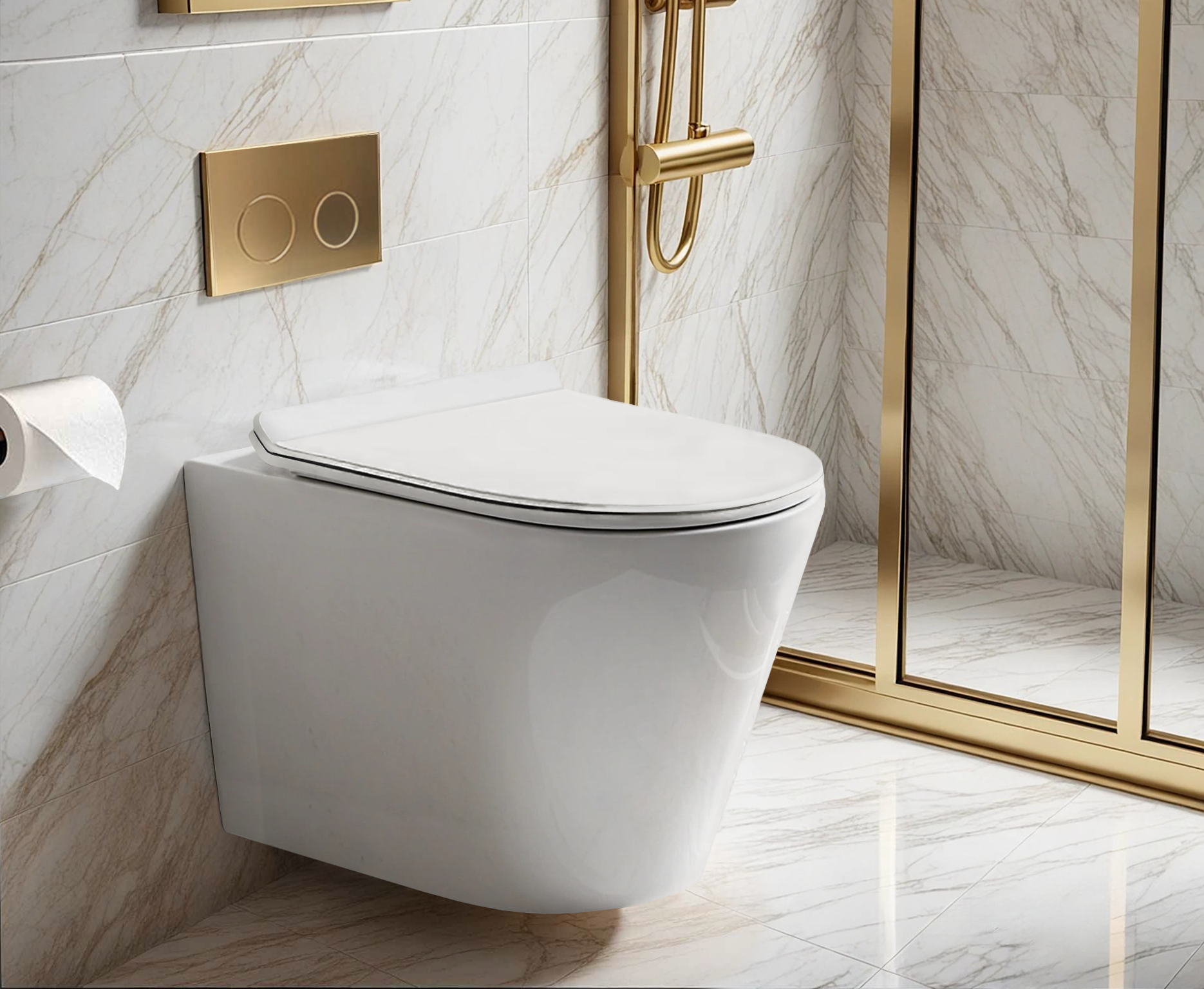 Унитаз FARO Aria Tornado подвесной безободковый CT10833 (520х355х345) Ceruttispa