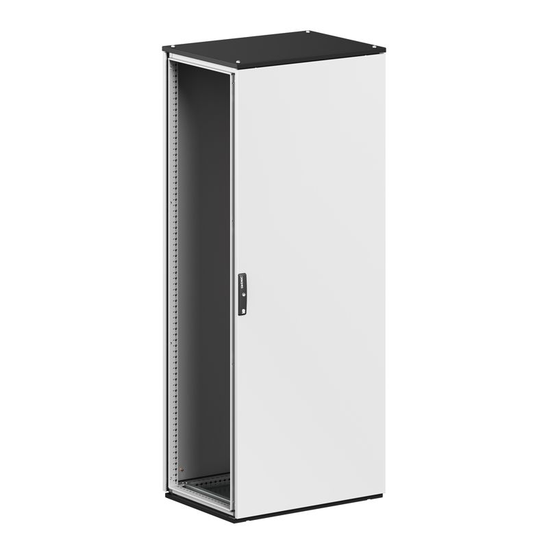 Комплект напольного корпуса CQE N 2000х400х800мм с одностворчат. дверью и с задн. панелью RAM block DKC R5CQEN2048