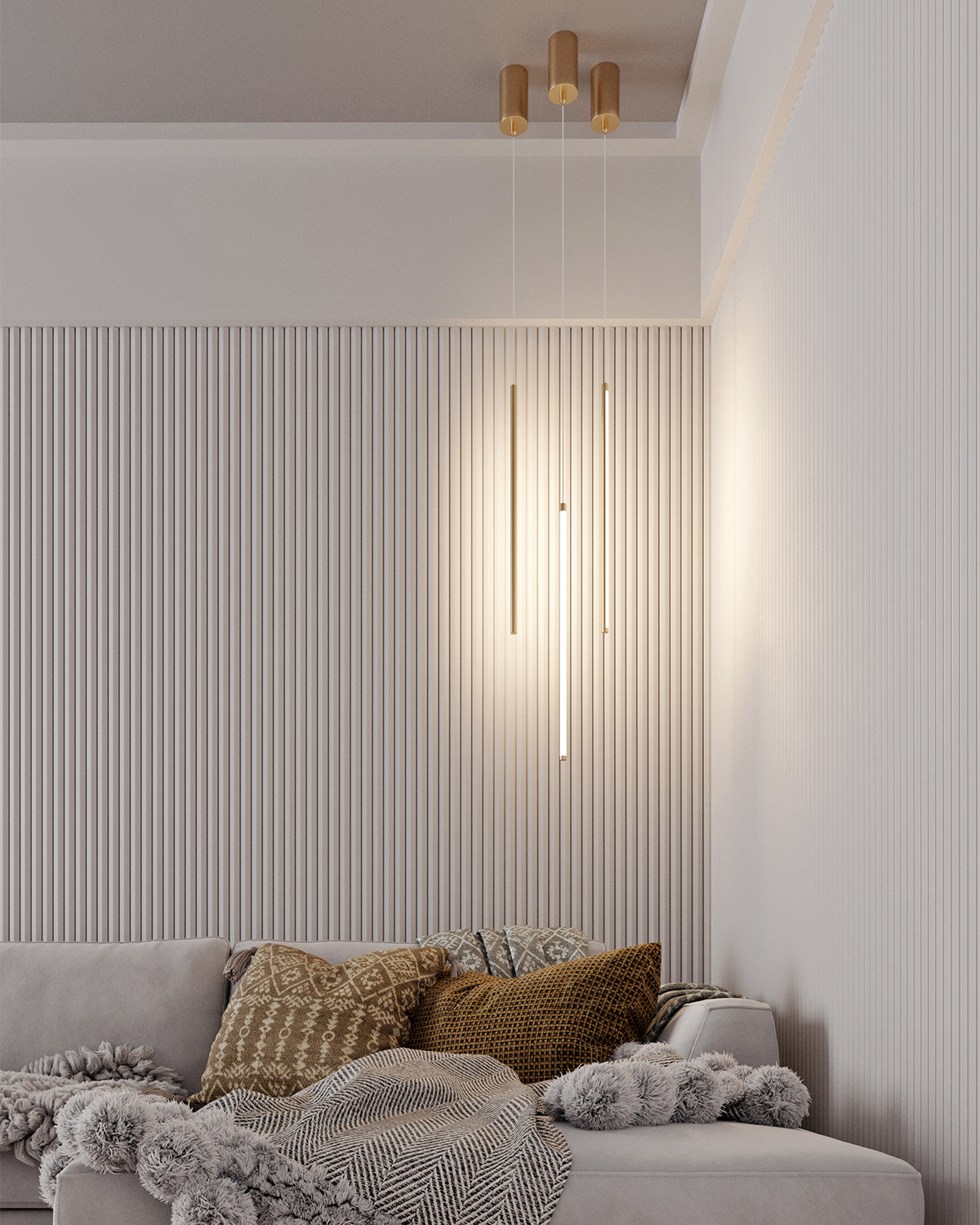 Светильник SP-UMBRA-HANG-V-L600-10W Day4000 (GD, 120 deg, 230V) (, IP20 Металл, 3 года)