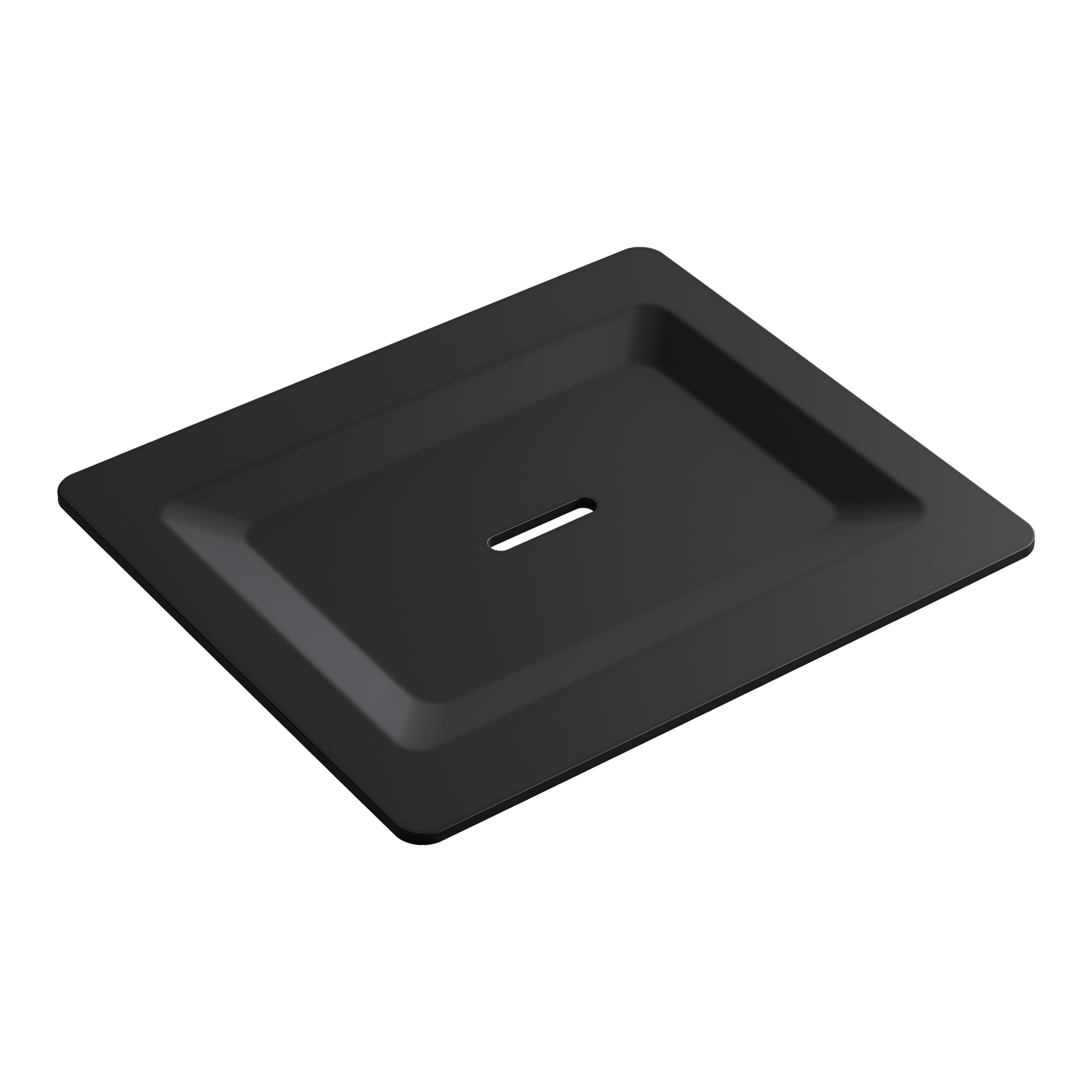 Мыльница для полки Black/Черный