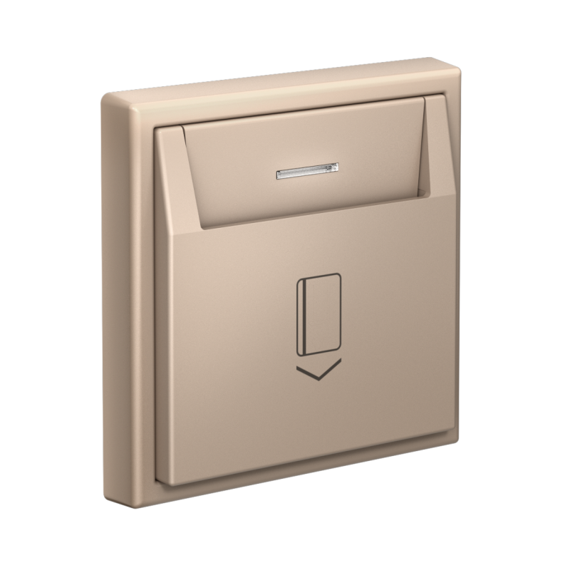 Выключатель карточный ArtGallery 10А без задержки времени быстрозажим. клем. песочн. SE GAL001214S