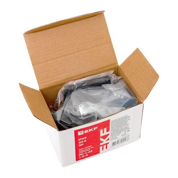 Переключатель кулачковый ПК-1-43 3п 63А "1-0-2" IP65 EKF pk-1-43-63-65