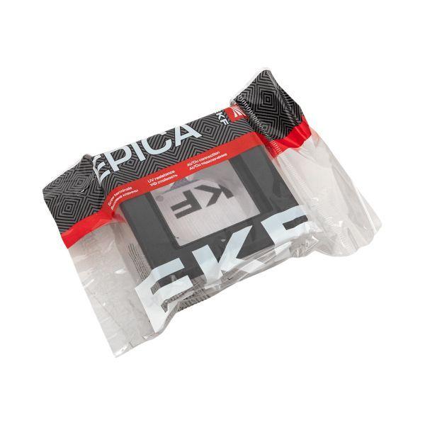 Рамка 1-м Эпика IP44 пластик черн. EKF UP1-FPB-01-44