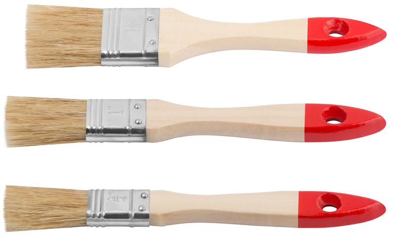 Набор кистей "Оптима" 19; 25; 38мм (3 предмета) КУРС 00914