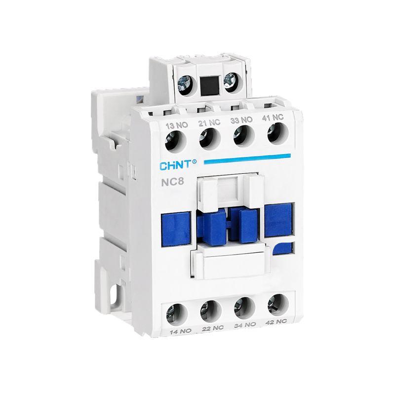 Контактор NC8-18/22/W 4п (2НО+2НЗ) 18А кат. 100-250В AC/DC (R) CHINT 572293