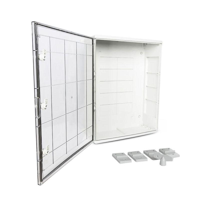 Корпус пластиковый с монтажной панелью ЩМП IP65 прозр. дверь 800х600х260 Промрукав PR08.26497