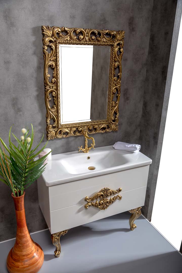 Тумба NeoArt 100см*43,5 WHITE (керам.моноблок)