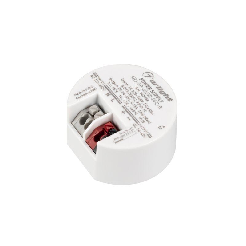 Блок питания ARJ-SP-40250-PFC-R 24-40В 250мА 10Вт IP20 пластик Arlight 048768