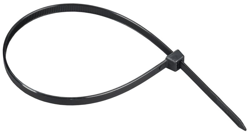 Хомут 7.6х350мм P6.6 стандартный черн. (уп.100шт) IEK UHH30-D076-350-100-K02