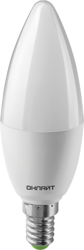 Лампа светодиодная 90 415 OLL-C37-13-230-4K-E14-FR (PRO 90-240В) ОНЛАЙТ 90415