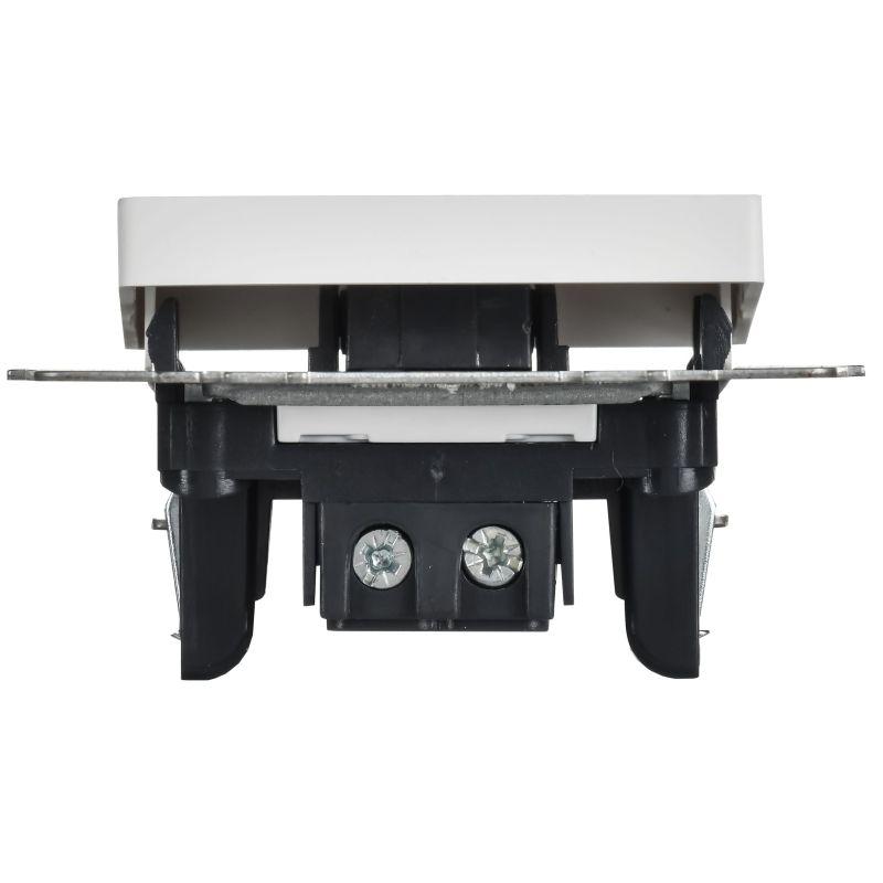 Выключатель 1-кл. СП BRITE ВС10-1-0-БрАБ 10А механизм арктич. бел. IEK BR-V10-0-10-K91