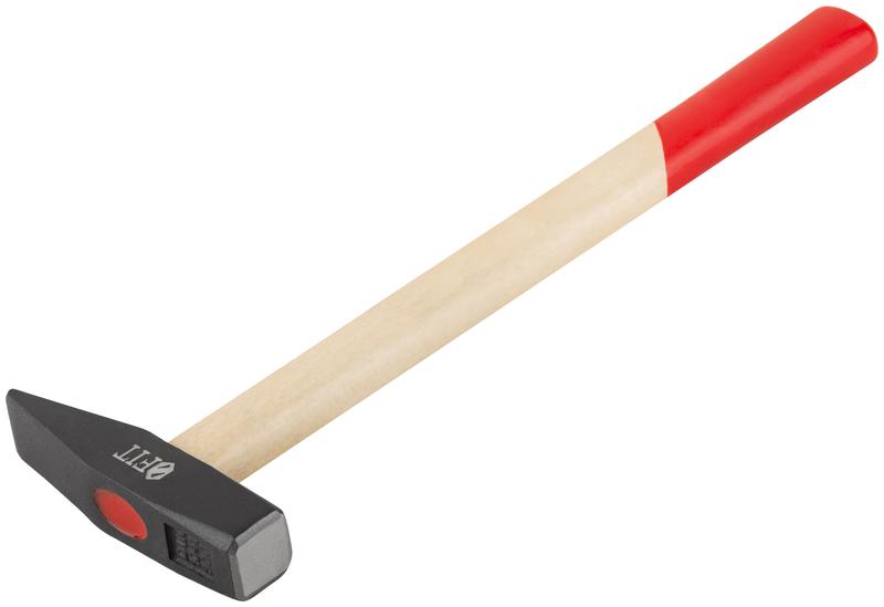 Молоток кованый 300г деревянная ручка FIT 44203