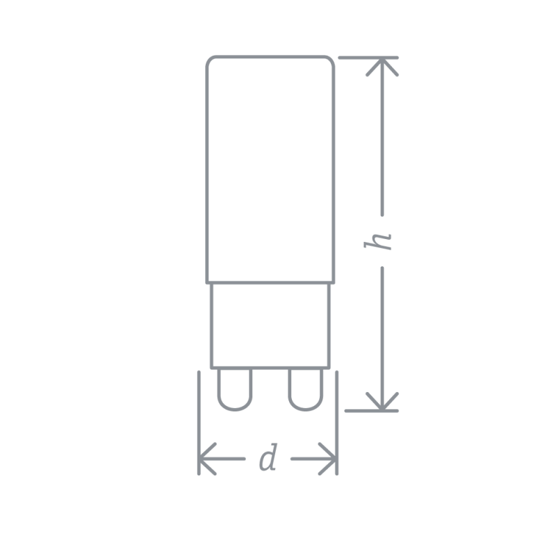 Лампа светодиодная 71 994 NLL-P-G9-3-230-4K 3Вт 4000К нейтр. бел. G9 280лм 220-240В Navigator 71994