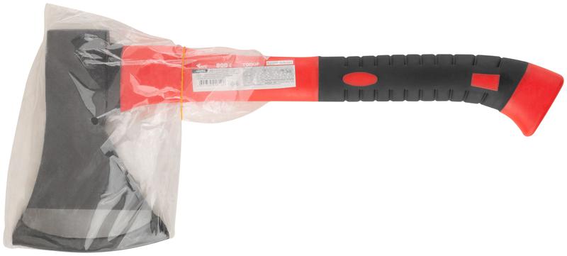 Топор 800г усилен. стеклопластик. ручка; кованая сталь КУРС 46202