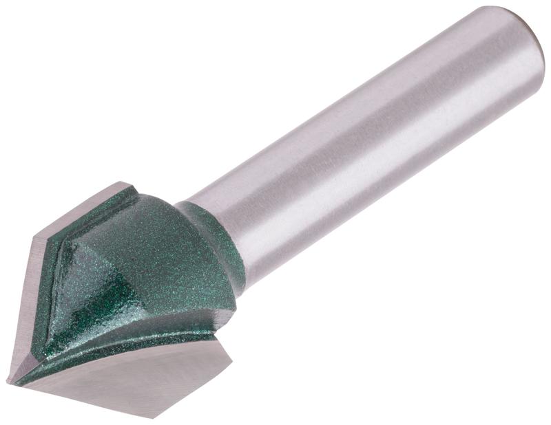 Фреза пазовая V-образная DхHхL=16х16х51мм FIT 3603-081616