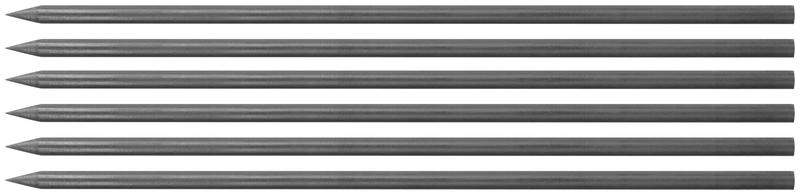 Грифель сменный для карандаша строительного черн. (уп.6шт) FIT 04322