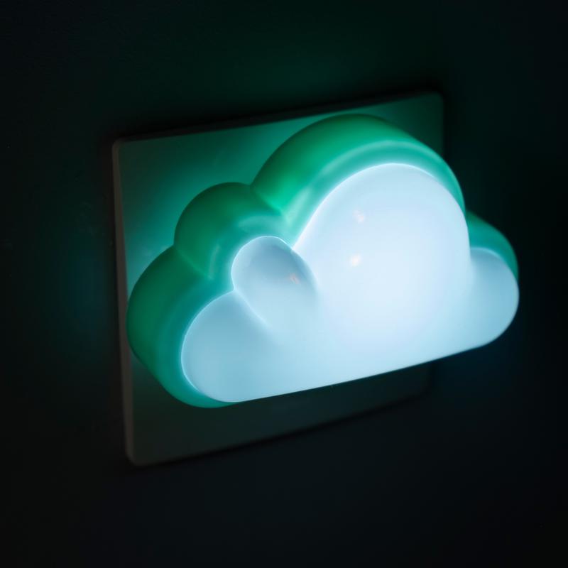 Светильник светодиодный NL-05-bu 0.5Вт 6500К IP20 в розетку ночник син. ФАZА 5061927