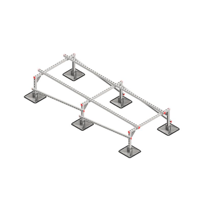 Конструкция опорная для установки оборудования TECHNORAPTOR STEELFOOT 1000х2500 HD КМ TR0303