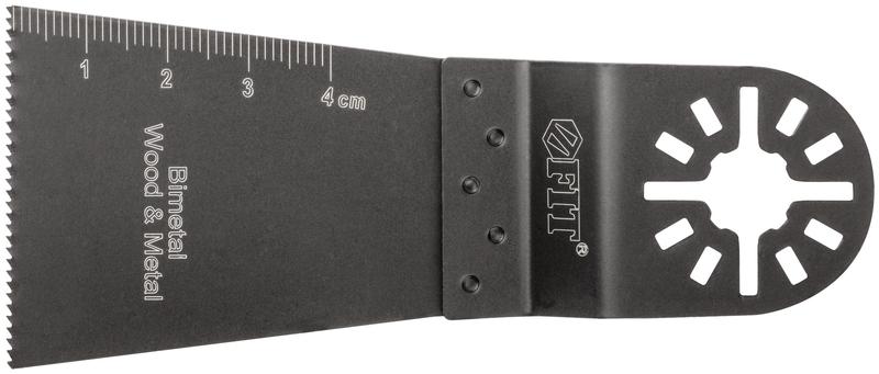 Полотно пильное фрезерованное ступенчатое удлиненное Bi-metall Co 8% 45х0./7.8мм FIT 37927