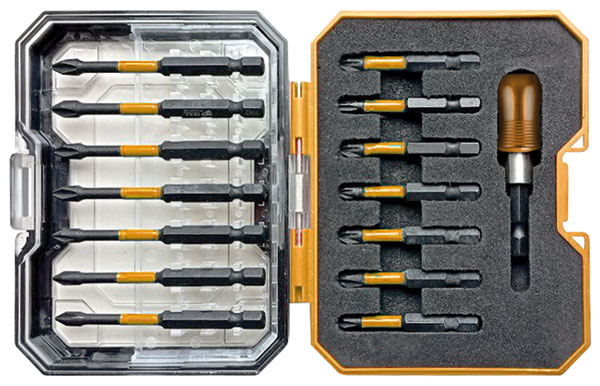 Набор торсионных бит "Ударник 50/75", Cutop profi plus, 15 предметов