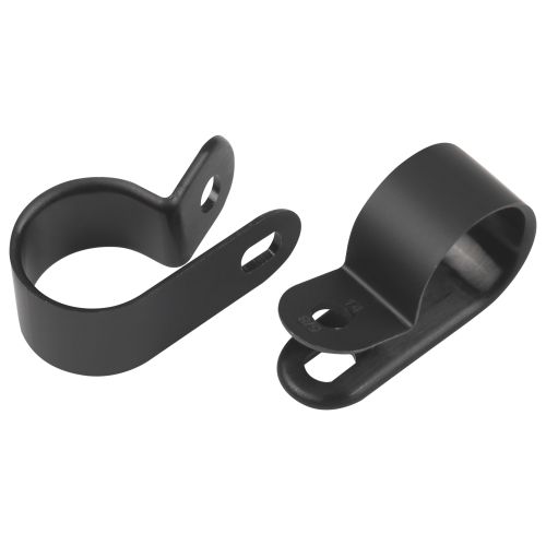 Скоба кабельная под винт 9мм нейлон. черн. (уп.50шт) Эра Б0066627