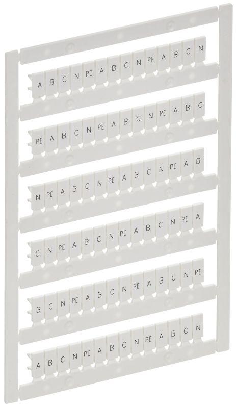 Маркер для CTS/CP 2.5кв.мм "A; B; C; N; PE" ARMAFIX IEK AF-CT10D-M-D25-21