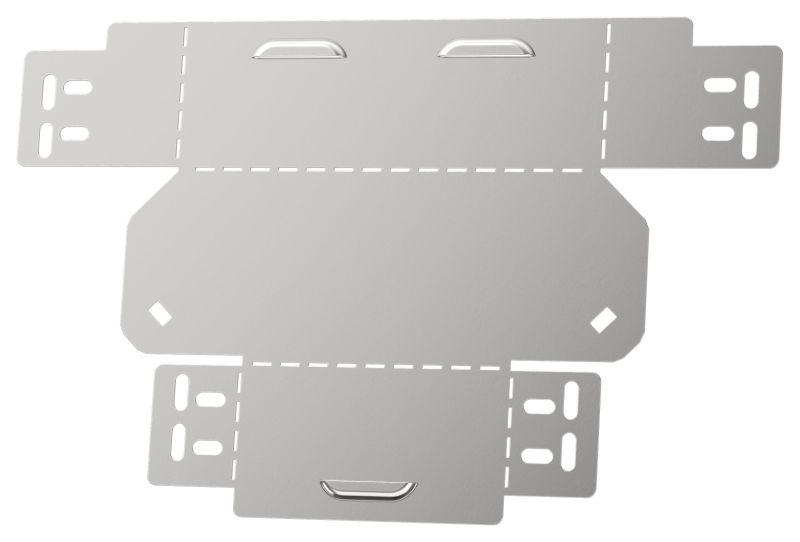 Угол 90град. 100х100 0.6мм ESCA 3 IEK ES3-PG-90-100-100-06