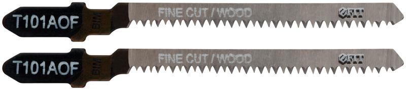 Набор полотен по дереву Bimetal остроконечные зубья 82/57/14мм Т101AOF (уп.2шт) FIT 40952